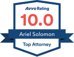 Ariel Solomon Rated 10 on Avvo